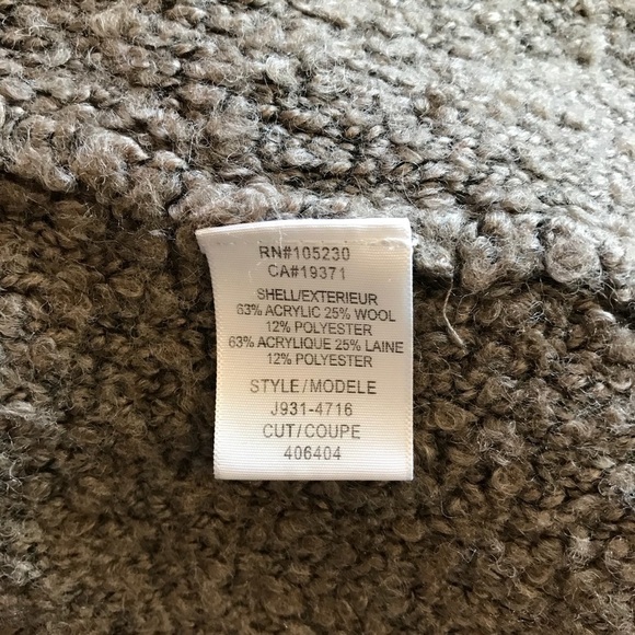 Joie Yanet Drape Front Long Open Cardigan Sweater Jacket Shacket Small - Picture 5 of 5